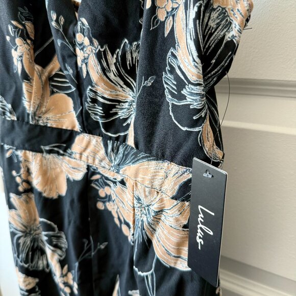 NEW Lulus High-low floral dress- XS - Picture 4 of 7